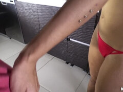 Spic's Big Titties Covered In Candy 1 - Spic Sex Tapes