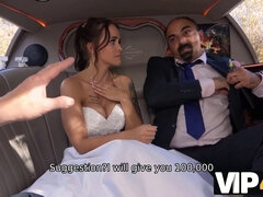 Gros seins, Mariée, Voiture, Homme nu et filles habillées, Robe, Hd, Époux mari, Épouse