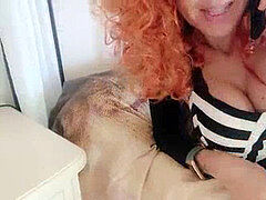 Amateur, Italienne, Mature, Mère que j'aimerais baiser, Rousse roux, Pute