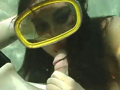 デカパイ, フェラチオ, フェティッシュ, ハードコア, 熟年, アウトドア, オッパイの, 水中