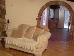 アナル, デカ尻, デカパイ, 茶髪の, ダブル開発, Hd, 異人種間, 三人