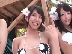アジア人, カワイイ, 指いじり, グループ, Hd, 日本人, キス, 公共