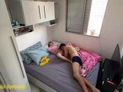 18, フェラチオ, カップル, イく瞬間, ヨーロピアン, オマンコ, 赤毛, ティーン