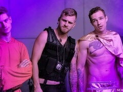 フェラチオ, イく瞬間, イマラチオ, 指いじり, ゲイ, 筋肉, 馬乗り, タトゥー