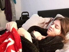 Leie, Britisch, Europäisch, Selbstgemacht, Nippel, Zierlich, Solo, Titten