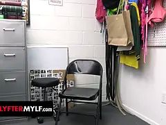 Grosse titten, Blondine, Schmutzig, Domination, Gruppensex, Hd, Büro, Uniform