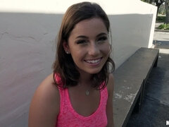 Любители, Американки, Член, Натуральные сиськи, На природе, Пирсинг, От первого лица, На публике