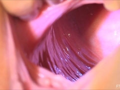 Dichtbij, Extreem, Fetisj, Vuisten, Gapende, Orgasme, Alleen, Onder de rok