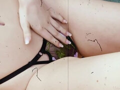 Rubia, Garganta profunda, Polla, Corridas faciales, Hd, Pov
