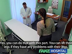 Dirty doctor seduces Horny saleswoman into a hardcore POV reality video