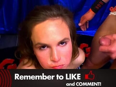 Armée, Bukkaké, Tir de sperme, Grossier, Faciale, Fétiche, Hard, Jarretelles