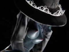 Tridimensionnel, Gros seins, Doigter, Masturbation, Orgasme, Chatte, Solo, Gicler