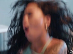 Asiatique, Cul, Brunette brune, Marrant, Lingerie, Culottes ou slips, Chatte, Chevaucher