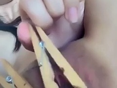 Amateur, Asiatique, Japonaise, Masturbation, Piscine, Adolescente, Nénés, Webcam