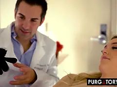 ブロンド, フェラチオ, Hd, 小柄, 叫ぶ, 剃毛, ガリガリ, オッパイの