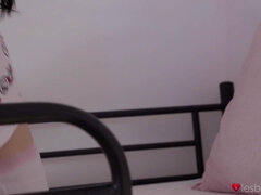 お尻, ベッドルーム, チェコ, 人形, 顔面騎乗, キス, オナニー, 靴下