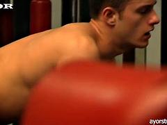 Gym buddies Johan Wolfi
