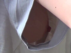 Asiatique, Mignonne, Gorge profonde, Queue, Japonaise, Naturelle, Nénés, Voyeur