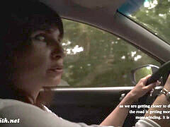 Amateur, Nue  à poil, De plein air, Public, Rousse roux, Russe, Nénés