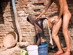 18, 叔母, フェラチオ, イく瞬間, 足, 足コキ, インド人, オーガズム