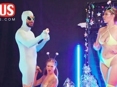 指いじり, グループ, キス, レズビアン, オーガズム, オージー