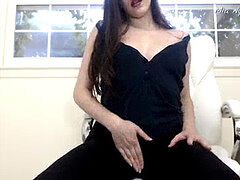 素人, 足, 指いじり, オーガズム, オマンコ, スパンデックス