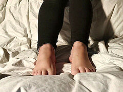 Sweaty stinky, kink, sweaty feet