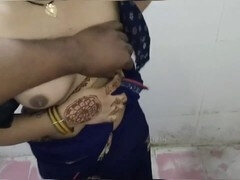 Riya Bhabhi enjoys saving the hard dick and getting her ass drilled by it