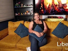 COUGAR with fat baps porks a stranger in a fucktape