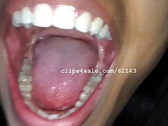 Mouth Fetish - Brandy Mouth Part2 Video1