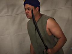 フェラチオ, なめる, 熟年, 淫乱熟女