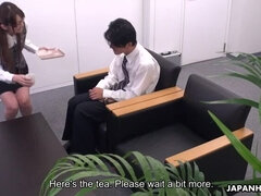 Aziatisch, Bruinharig, Hd, Japaans, Slipje, Tiener