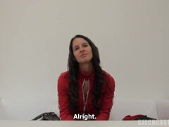 Enthousiasteling, Bruinharig, Tsjechisch, Vrouw, Hd, Alleen