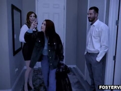 デカパイ, フェラチオ, 茶髪の, 家族, ハードコア, 小柄, ティーン