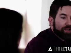 Blasen, Freund, Kehlenfick, Fingern, Muschi, Realität, Rau, Flotter dreier