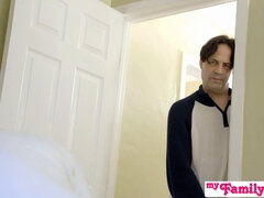 Step siblings Carmen Caliente & Gia Love get creampied in hot orgy - S3:E4