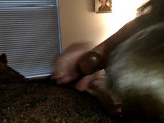 Belle grosse femme bgf, Grosse bite, Noire, Noir ébène, Faciale, Bâillonner, Mature, Suçant