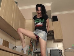 Culo, Peludo, Masturbación, Coño, Solo