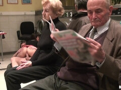 デカパイ, フェラチオ, 茶髪の, 開帳, なめる, 自然山雀, 一人, タトゥー