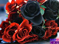 Grosser schwanz, Grosse titten, Braunhaarige, Vollbusig, Spermaladung, Handjob, Masturbation, Titten