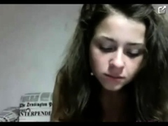 素人, 茶髪の, レズビアン, 乳首, ティーン