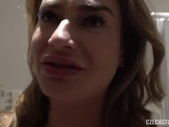 Grosser arsch, Grosser schwanz, Europäisch, Handjob, Hd, Pov, Russisch, Strümpfe