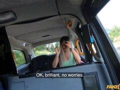 Kinky latina with a big arse is given the aggressive sex approach - faux cab