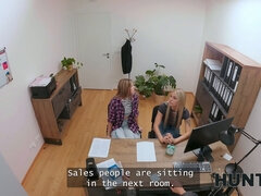 Grosser arsch, Blondine, Gehörnter ehemann, Schmutzig, Freundin, Hd, Monster, Schreiend