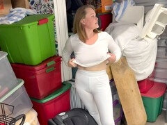 Voiture, Exhib, Masturbation, Orgasme, Public, Jouets