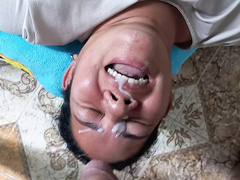 フェラチオ, ぶっかけ, 口内発射, 顔射, ドイツ人, 巨大, オマンコ, ゴックンする