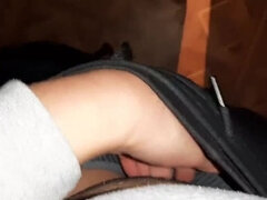 Bruinharig, Gevangen, Vrouw, Hd, Lesbisch, Masturbatie, Openbaar, Kut duiken