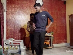 Aziatisch, Grote mammen, Sperma shot, Hardcore, Indisch, Natuurlijke tieten, Trio, Tieten likken