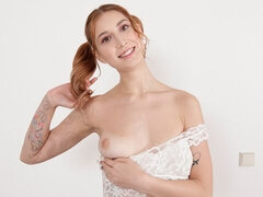 Blondine, Dildo, Handjob, Masturbation, Pov, Rasiert, Titten, Spielzeuge