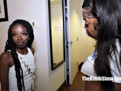 black threesome with Tinee and two shorty Kae the brat ready for bbc devin drills